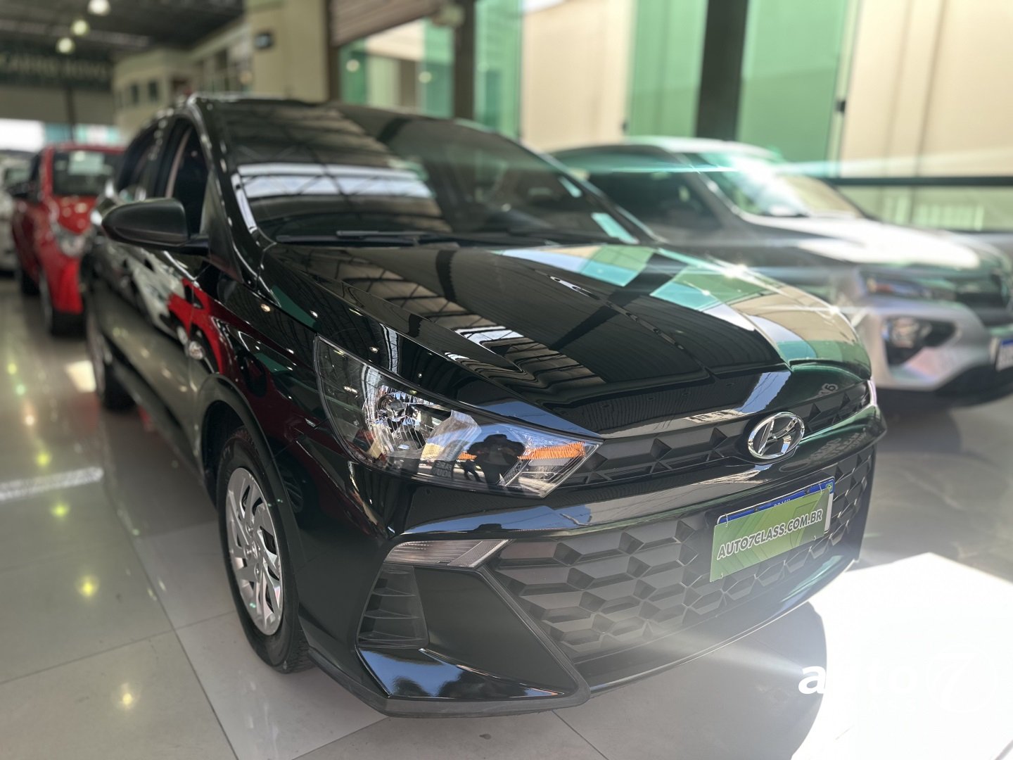 HYUNDAI HB20 1.0 12V FLEX SENSE MANUAL Preto - Auto7 Class