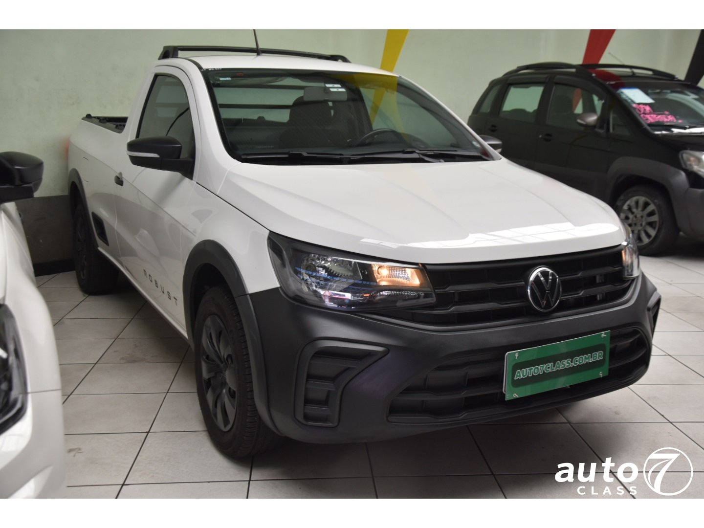 VOLKSWAGEN SAVEIRO 1.6 MSI ROBUST CD 16V FLEX 2P MANUAL Branco - Auto7 Class