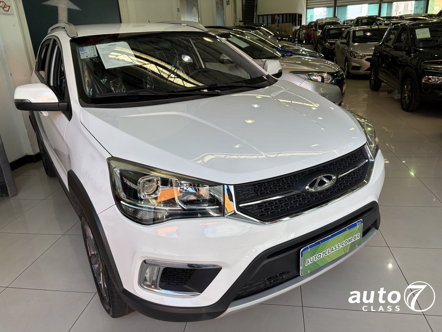 CHERY TIGGO 2 1.5 MPFI 16V FLEX LOOK 4P AUTOMÁTICO Branco - Auto7 Class